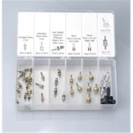 Fjc FJC FJ2680 Valve Core Assortment with Tools FJ2680